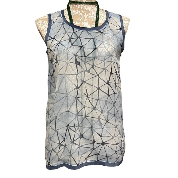 Simply Vera Vera Wang tank top in blue size small - Picture 2 of 10